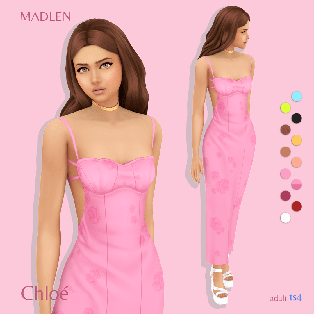 Скриншот мода Платье Chloé Dress